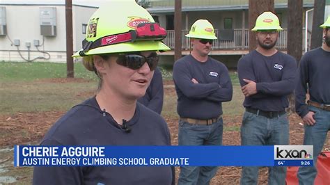 History made: Austin Energy graduates first woman from climbing school
